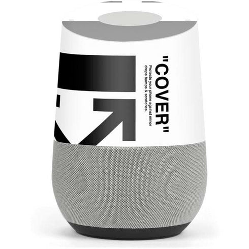 Black and White Arrows Google Home Skin